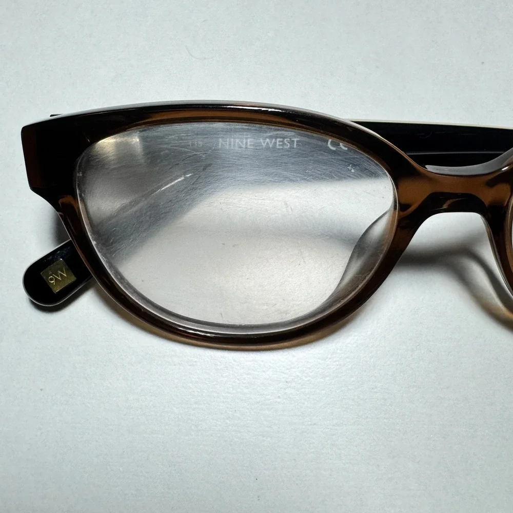 Nine West NW5101 Brown Tortoise Cat Eye Eyeglasses Frames 49-16-135